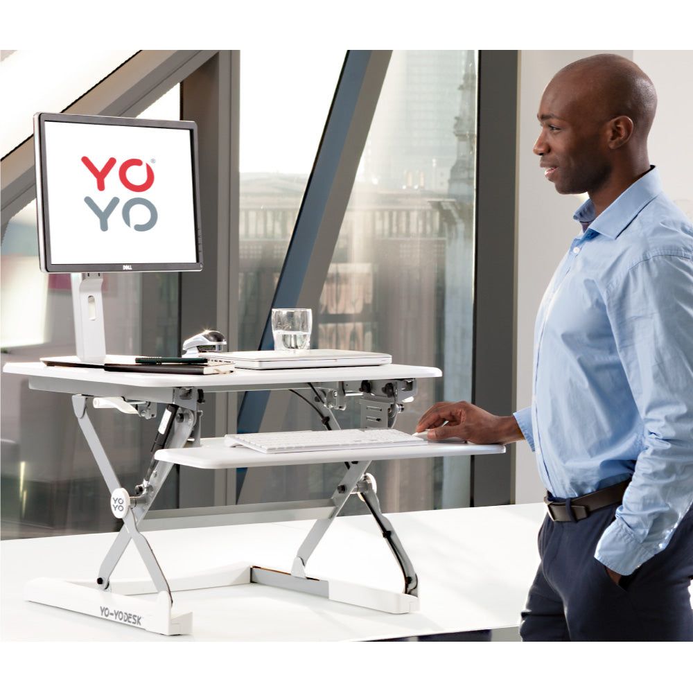 CLASSIC 70 Single Monitor Standing Desk Converter
