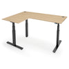 FLYTTA 3+ Dual Motor Electric L-Shape Corner Standing Desk 160x160x 80x60cm