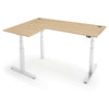 FLYTTA 3+ Dual Motor Electric L-Shape Corner Standing Desk 160x160x 80x60cm