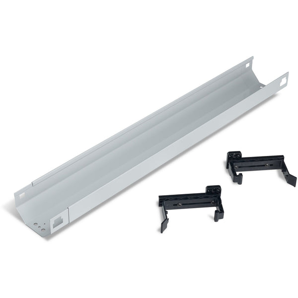 Telescopic Cable Management Tray - with brackets - UK Ergonomics