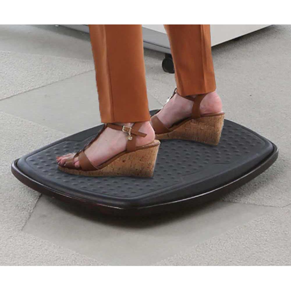 360 Wobble Board with Anti Fatigue Cushion for Movement