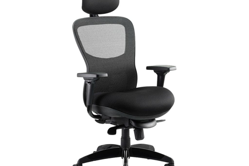 Stealth Shadow High Mesh Back Ergonomic Posture Chair with Arms