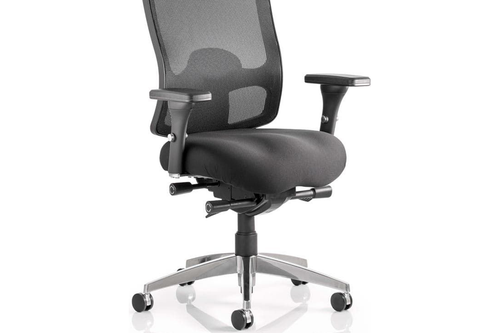 Regent High Mesh Back Ergonomic Task Operator Office Chair with Arms