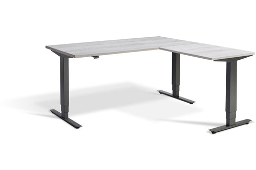 Advance Corner - Height Adjustable Desk - UK Ergonomics