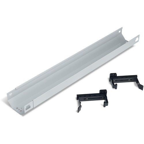 Telescopic Cable Management Tray - with brackets - UK Ergonomics