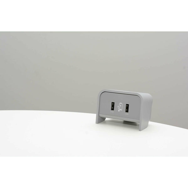 Chip - Twin USB On Desk Charger - UK Ergonomics