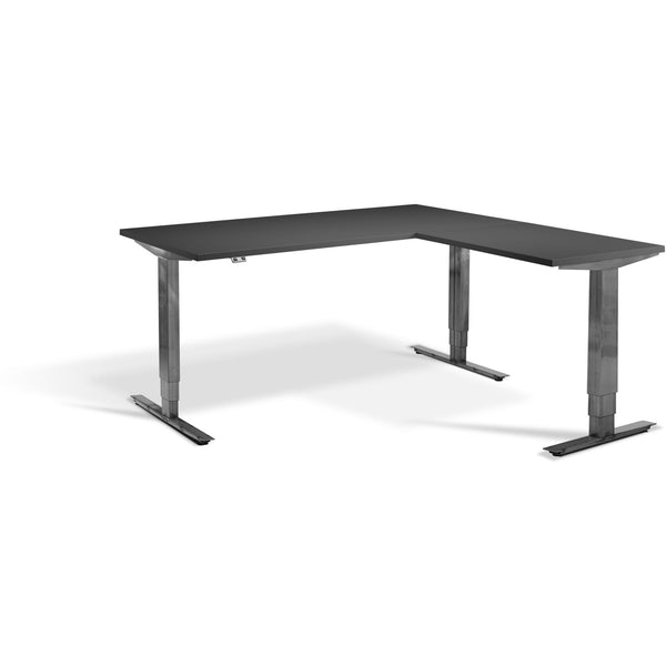 Forge Height Adjustable Corner Desk - UK Ergonomics