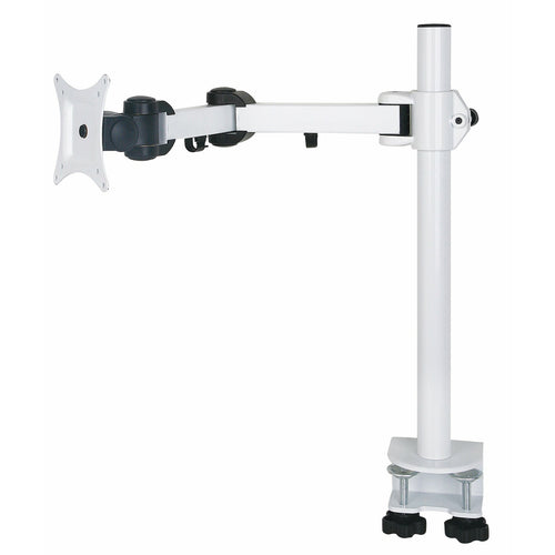 1x LCD Monitor arm Black or White (10kg Tilt, Swivel, Rotate) - UK Ergonomics