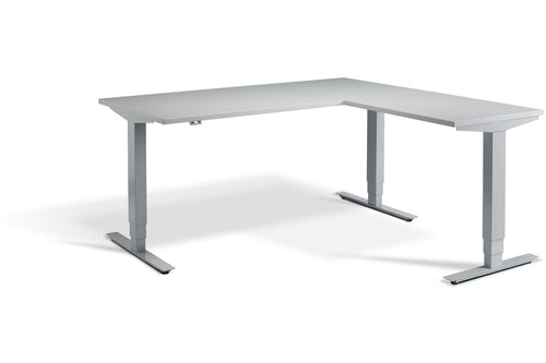 Advance Corner - Height Adjustable Desk - UK Ergonomics