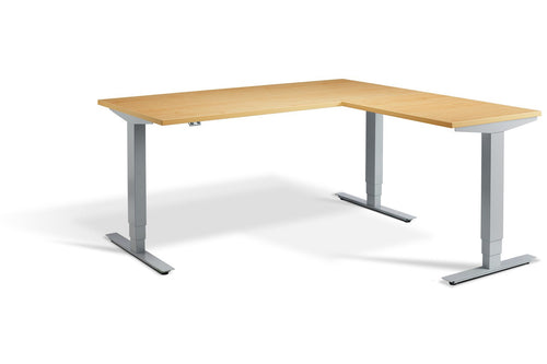 Advance Corner - Height Adjustable Desk - UK Ergonomics