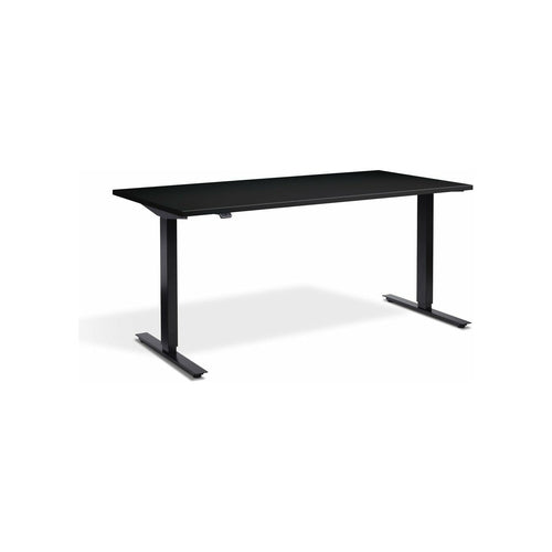 Height Adjustable Desk 1200mm Wide - Black or White Desktop - UK Ergonomics
