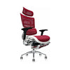 Hood Seating i29 Chair With Integrated Headrest & Leg Rest - Red Kite Mesh - UK Ergonomics
