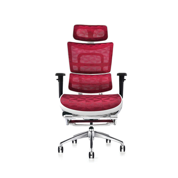 Hood Seating i29 Chair With Integrated Headrest - Red Kite Mesh - UK Ergonomics