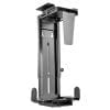 Anti-theft Under-desk CPU Holder 360° Swivel - UK Ergonomics
